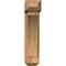 Ekena Millwork Thorton Craftsman Rough Sawn Bracket w/ Offset Brace, Western Red Cedar, 6"W x 18"D x 26"H BKT0604X18X26THR04RWR - alternate 4